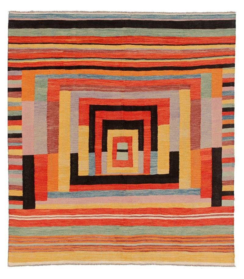Afghanska mattan Kilim Afghan Edition 258x242 258x242, Persisk matta handvävd 