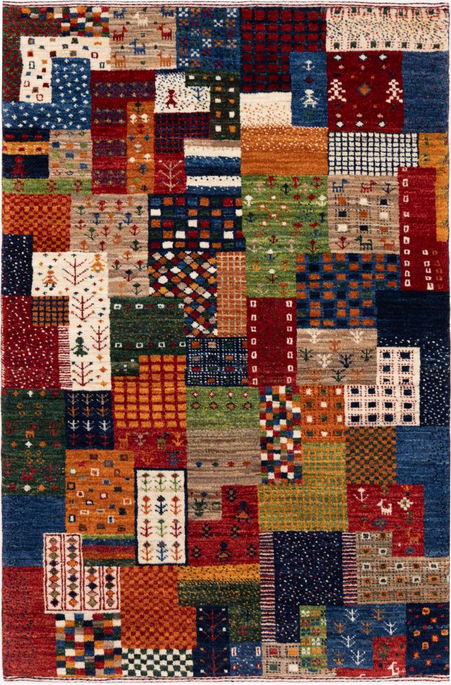 Perzisch tapijt Perzisch Gabbeh Loribaft Nowbaft 122x79 122x79, Perzisch tapijt Handgeknoopte