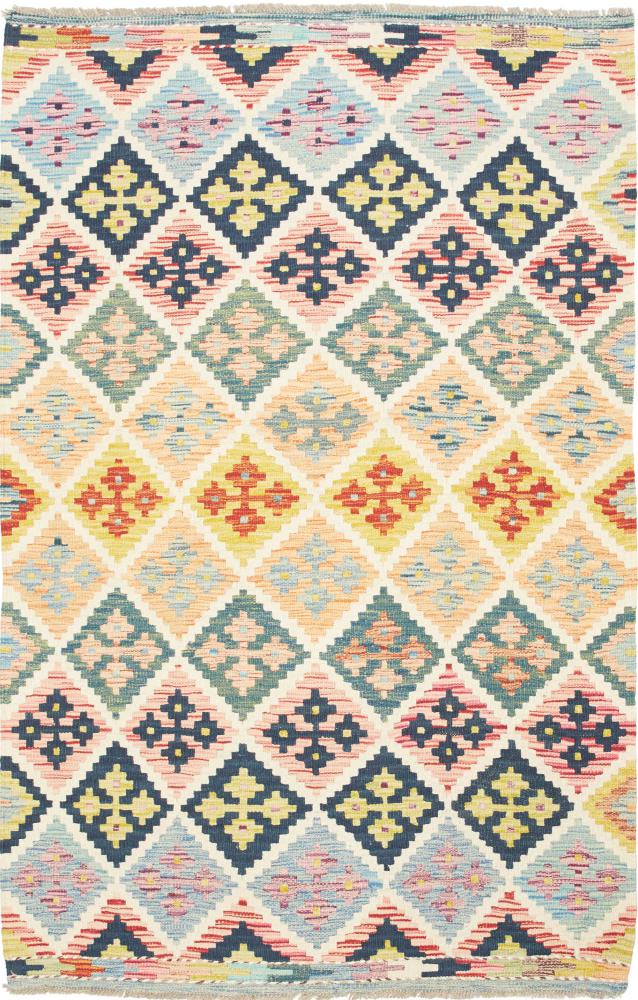 Afghanischer Teppich Kelim  Afghan 192x123 192x123, Perserteppich Handgewebt
