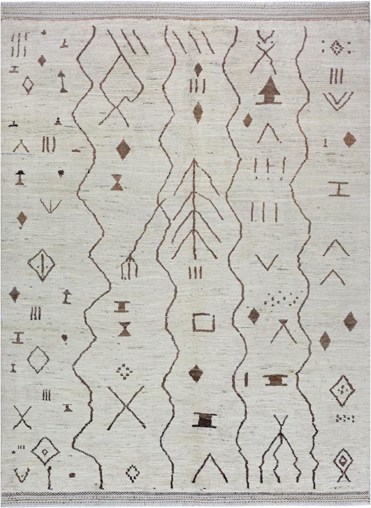 Tapis afghan Berber Maroccan 291x213 291x213, Tapis persan Noué à la main