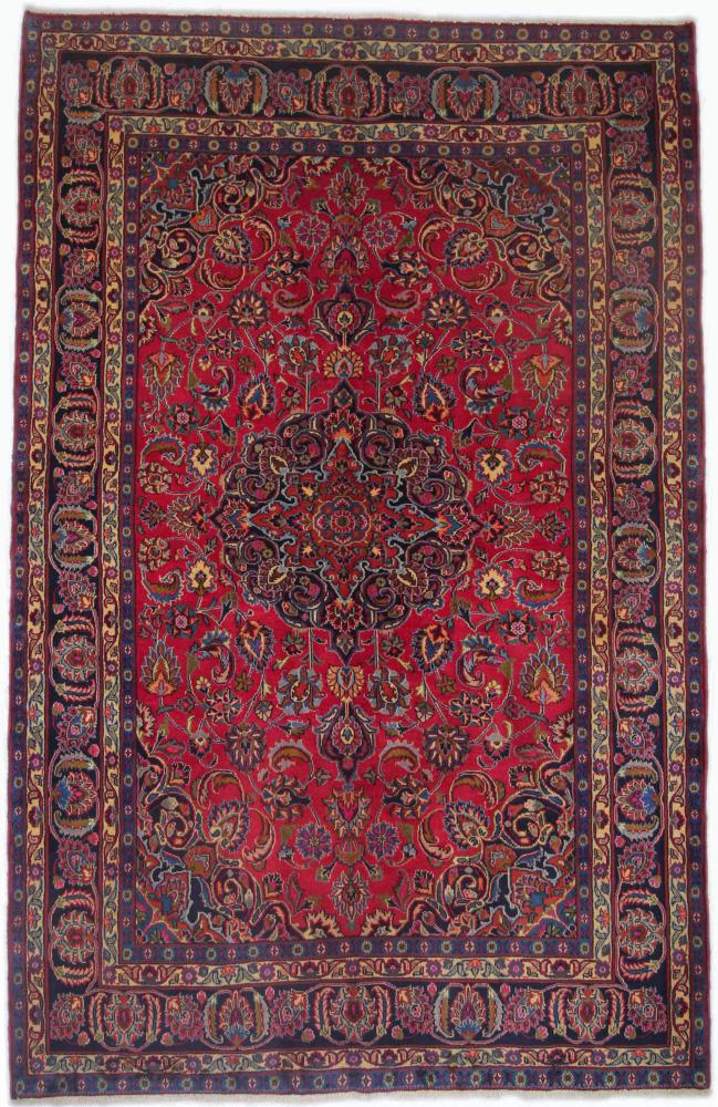 Persisk tæppe Mashhad 287x191 287x191, Persisk tæppe Knyttet i hånden