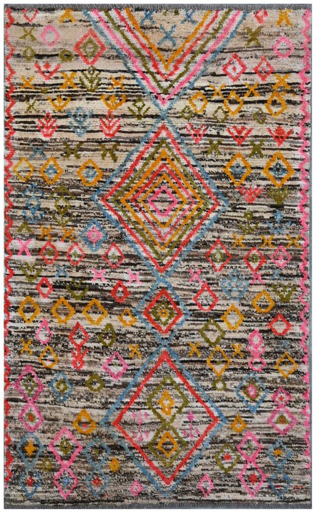 Nepal rug Berber Ghashghai 141x85 141x85, Persian Rug Knotted by hand