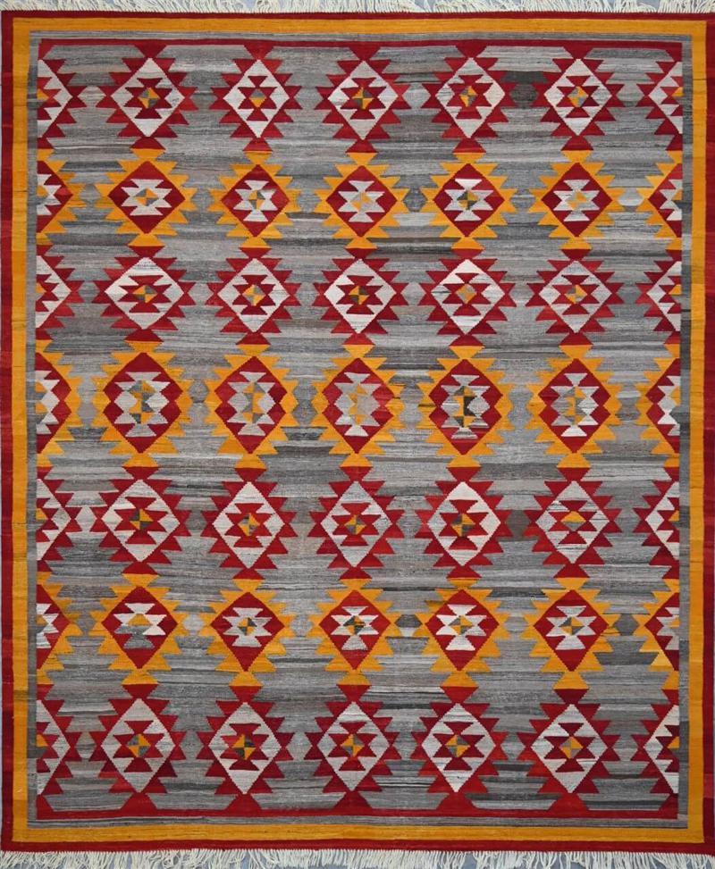 Afghaans tapijt Kilim Afghan Heritage 289x249 289x249, Perzisch tapijt Handgeweven