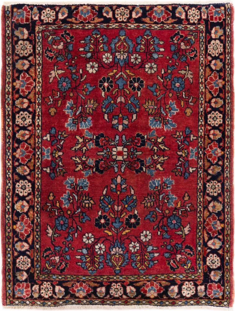 Perserteppich Sarough 91x71 91x71, Perserteppich Handgeknüpft