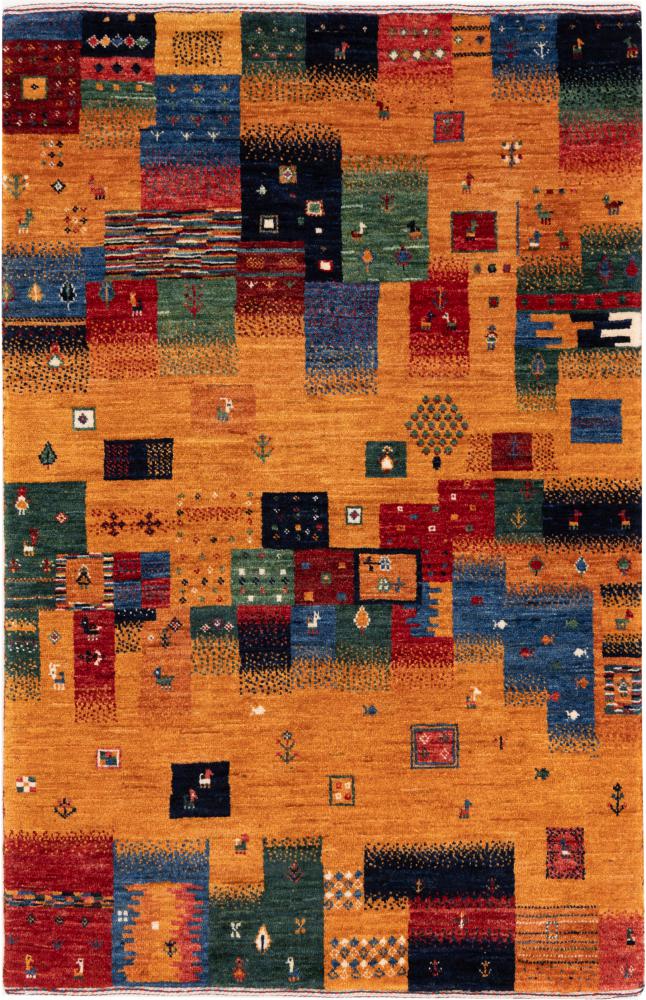 Perzisch tapijt Perzisch Gabbeh Loribaft Nowbaft 124x80 124x80, Perzisch tapijt Handgeknoopte