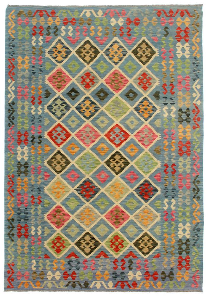 Tapete afegão Kilim Afegão 299x203 299x203, Tapete persa Tecido à mão