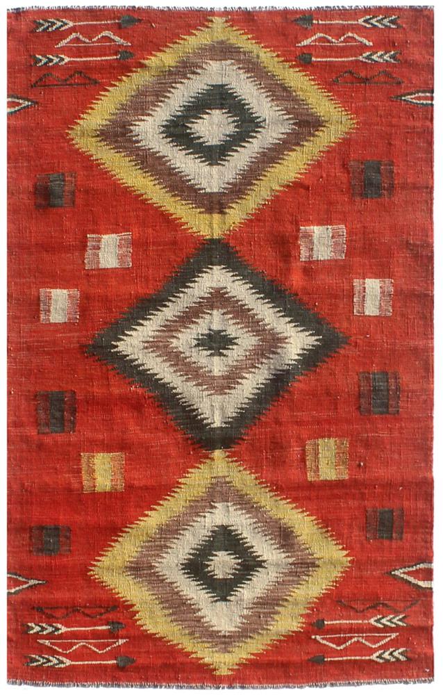 Tapete afegão Kilim Afegão Heritage 179x119 179x119, Tapete persa Tecido à mão