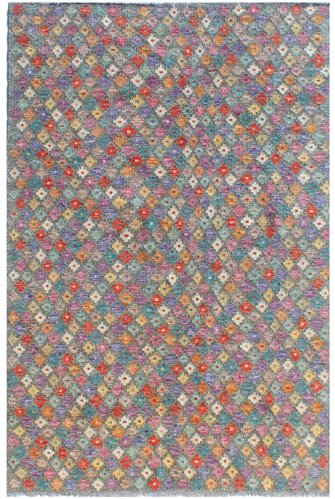 Tapete afegão Kilim Afegão 291x196 291x196, Tapete persa Tecido à mão