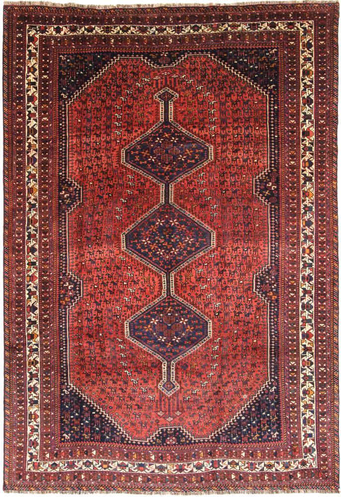 Tapete persa Ghashghai 302x209 302x209, Tapete persa Atado à mão