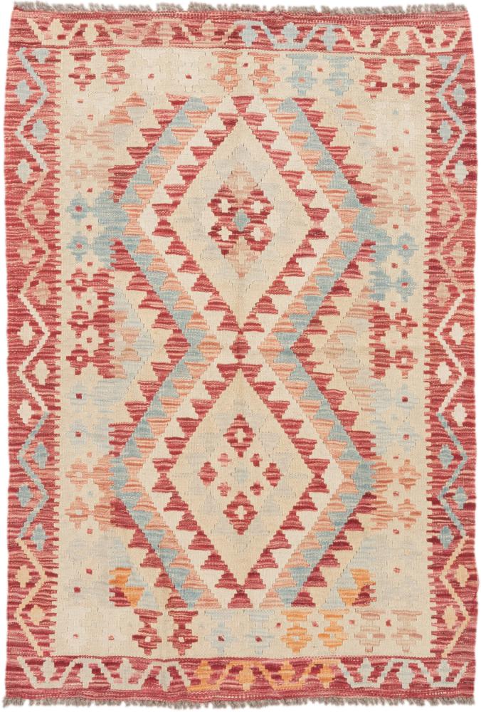 Tapete afegão Kilim Afegão 146x100 146x100, Tapete persa Tecido à mão