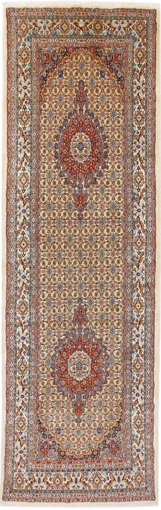 Tapis persan Moud 10'0"x3'1" 10'0"x3'1", Tapis persan Noué à la main