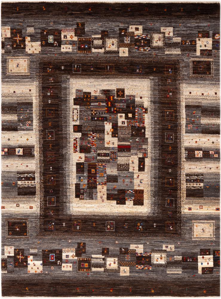 Alfombra persa Persia Gabbeh Loribaft Nowbaft 207x154 207x154, Alfombra persa Anudado a mano