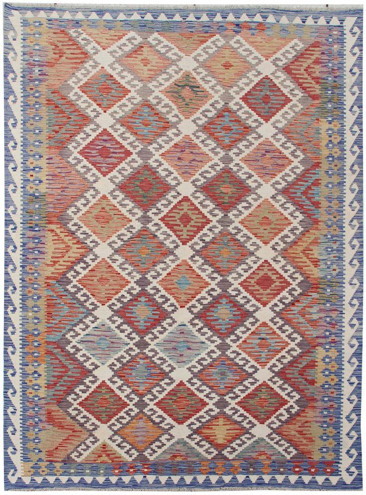 Tapete afegão Kilim Afegão 250x185 250x185, Tapete persa Tecido à mão