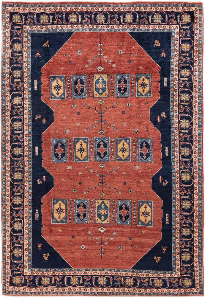 Persisk teppe Persia Gabbeh Loribaft Z 237x163 237x163, Persisk teppe Knyttet for hånd