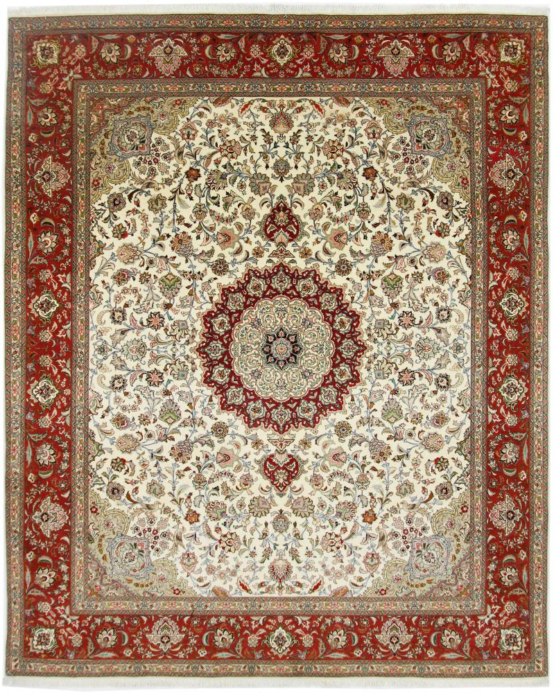 Tapete persa Tabriz 50Raj 303x247 303x247, Tapete persa Atado à mão