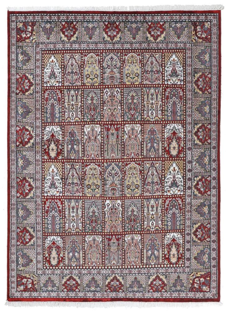 Tapis indien Agra Viskose 324x241 324x241, Tapis persan Noué à la main