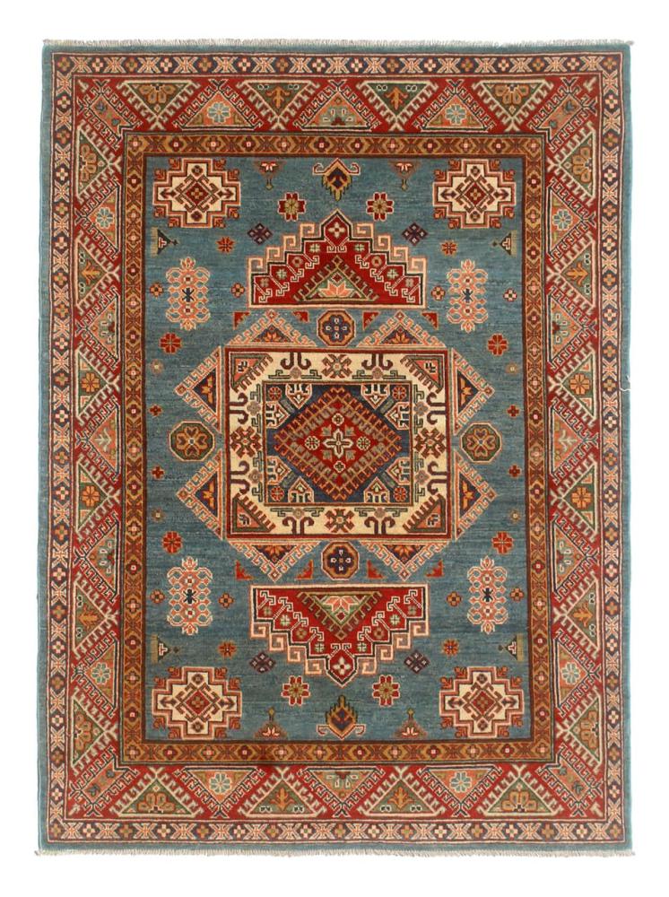 Afganistan-matto Kazak Ghazni 211x146 211x146, Persialainen matto Solmittu käsin