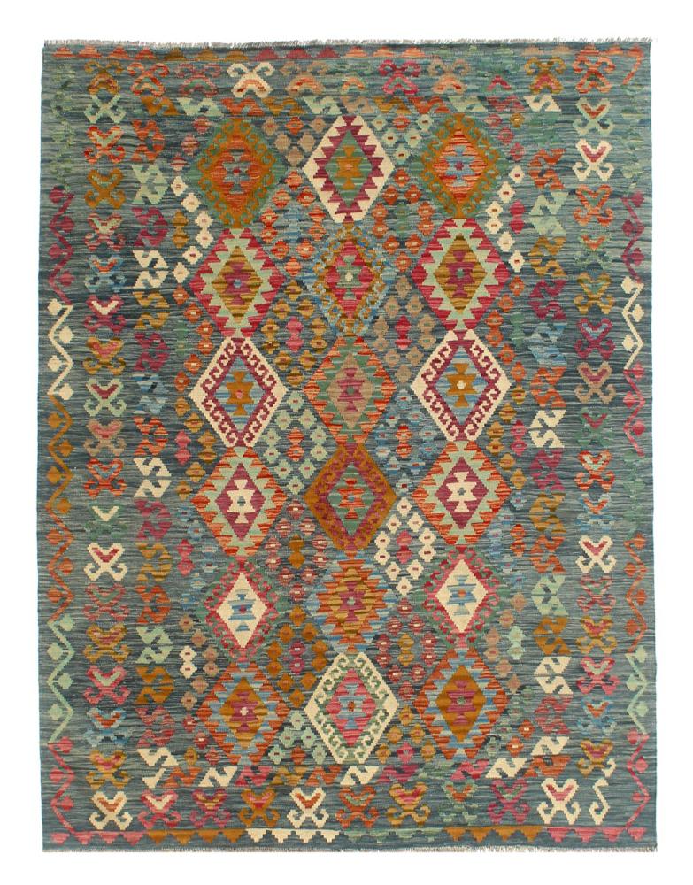 Afghan rug Kilim Afghan 8'2"x5'11" 8'2"x5'11", Persian Rug Woven by hand