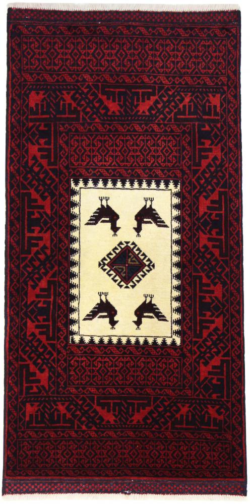 Tapete persa Balúchi 186x92 186x92, Tapete persa Atado à mão