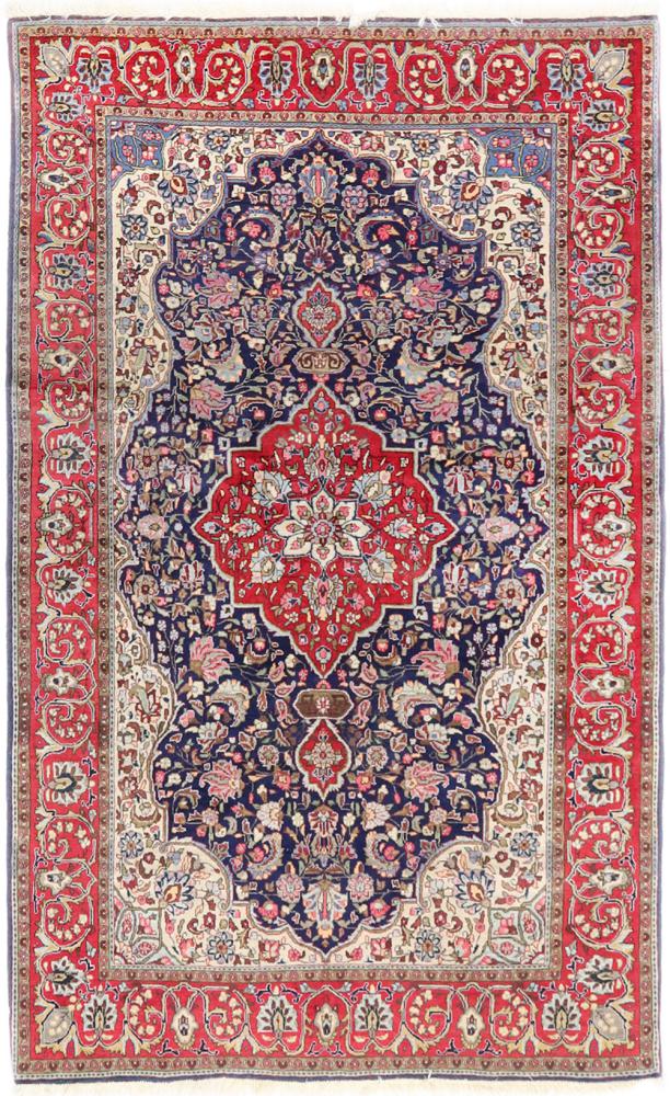 Alfombra persa Sarough Semi Antiguo 211x131 211x131, Alfombra persa Anudado a mano