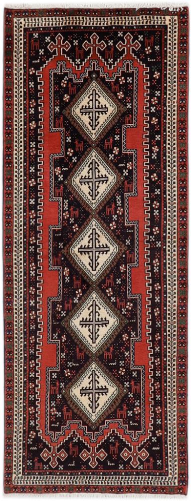 Tappeto persiano Afshar 273x102 273x102, Tappeto persiano Annodato a mano