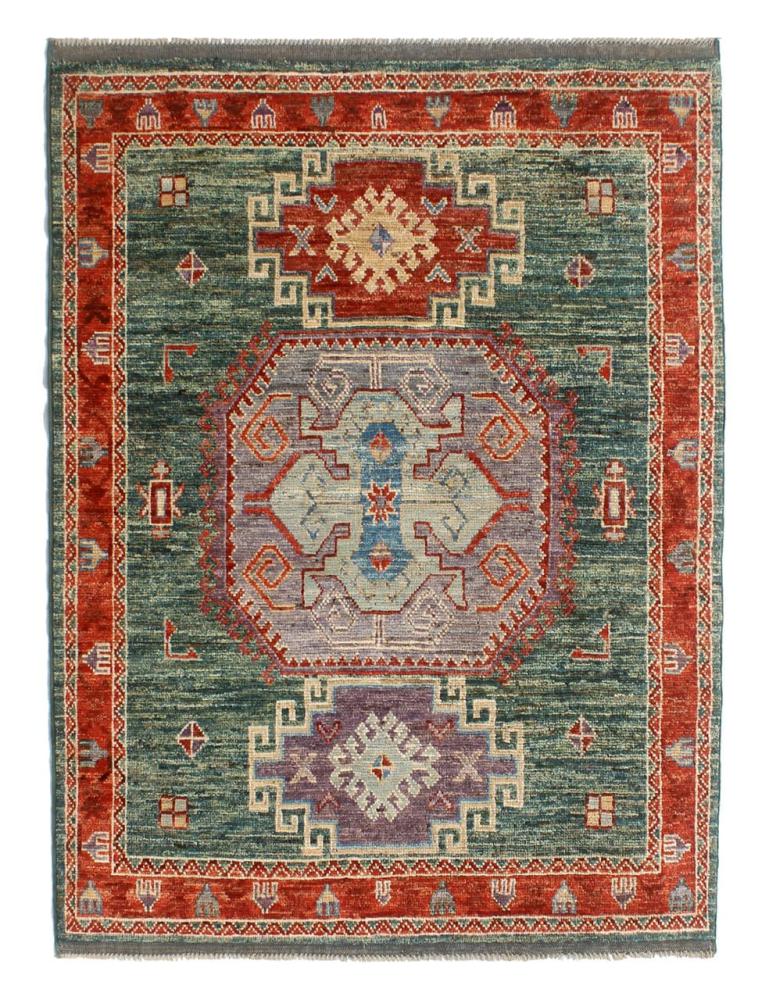 Afghaans tapijt Kazak Ghazni 197x147 197x147, Perzisch tapijt Handgeknoopte