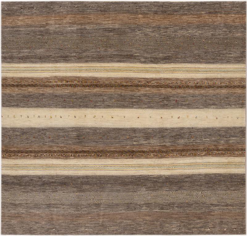 Tappeto persiano Persia Gabbeh Loribaft Tabiilbaft 404x419 404x419, Tappeto persiano Annodato a mano