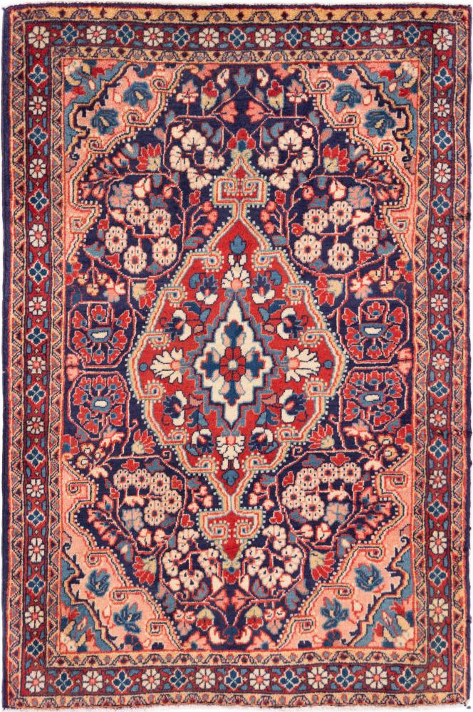 Perserteppich Jozan 92x63 92x63, Perserteppich Handgeknüpft