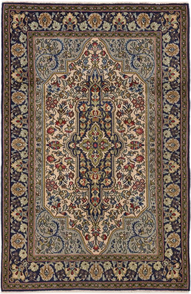 Persisk tæppe Ghom Kork 168x110 168x110, Persisk tæppe Knyttet i hånden