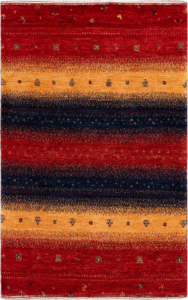 Tappeto persiano Persiano Gabbeh Loribaft Essence 93x58 93x58, Tappeto persiano Annodato a mano