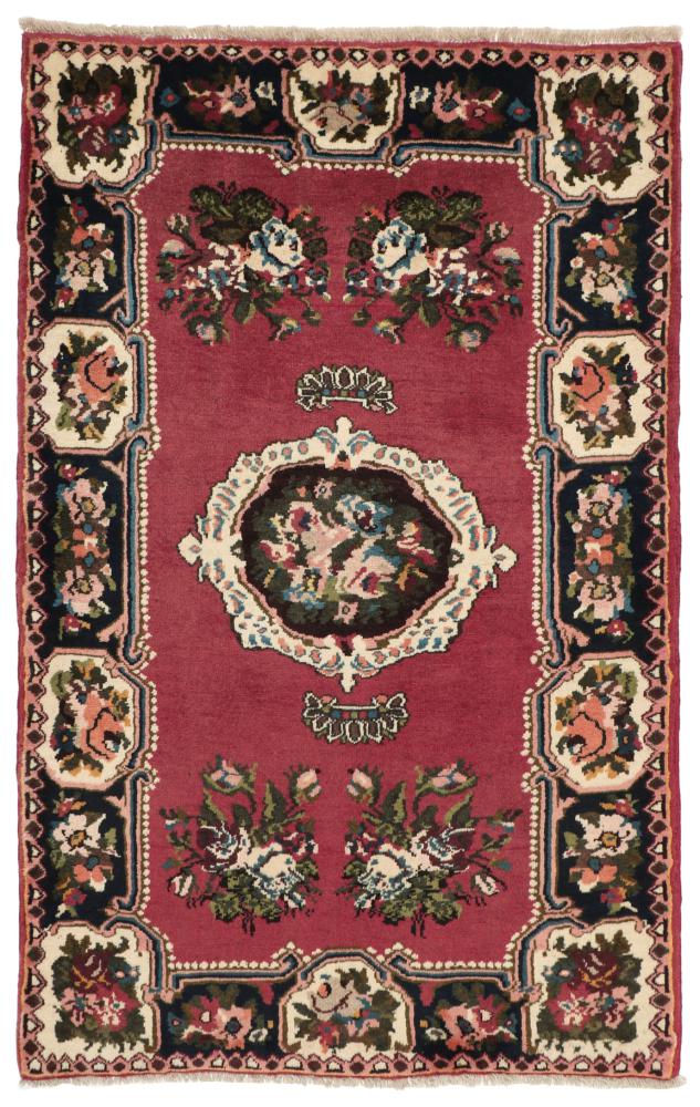Tapis persan Bakhtiar 159x104 159x104, Tapis persan Noué à la main