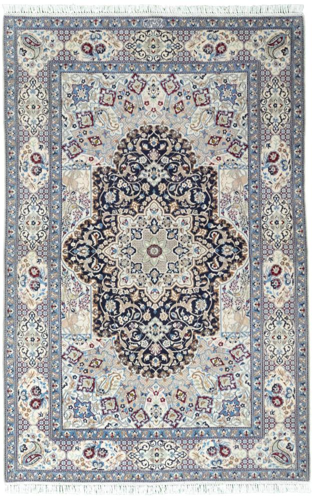Persian Rug Nain 6La 199x129 199x129, Persian Rug Knotted by hand