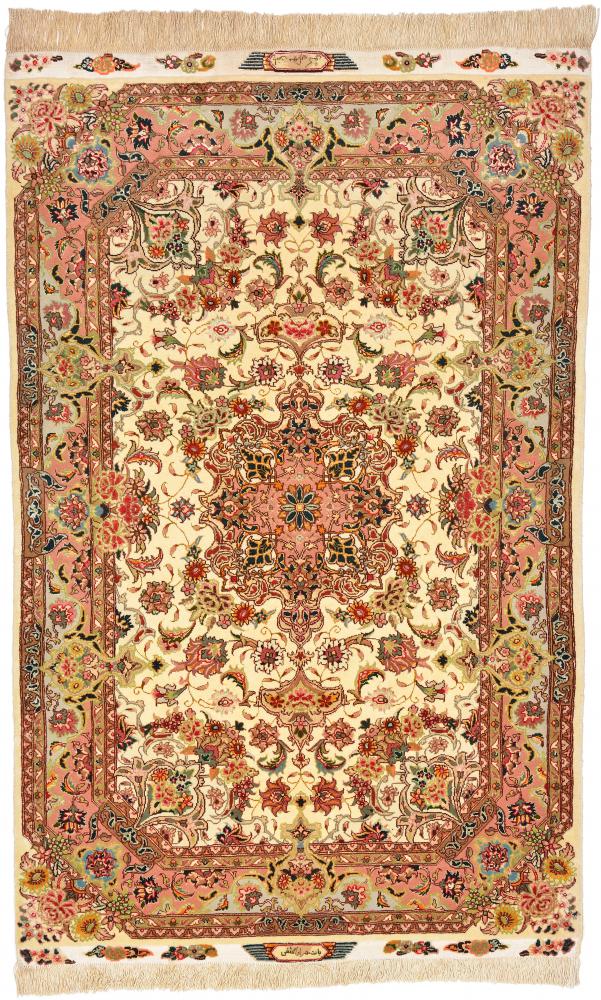 Persialainen matto Tabriz 50Raj 148x99 148x99, Persialainen matto Solmittu käsin