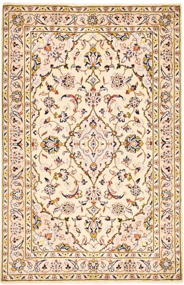 Tapis persan Kashan 153x101 153x101, Tapis persan Noué à la main