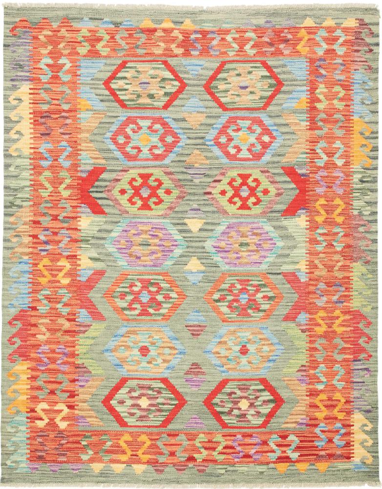 Afghan rug Kilim  Afghan 5'7"x4'4" 5'7"x4'4", Persian Rug Woven by hand