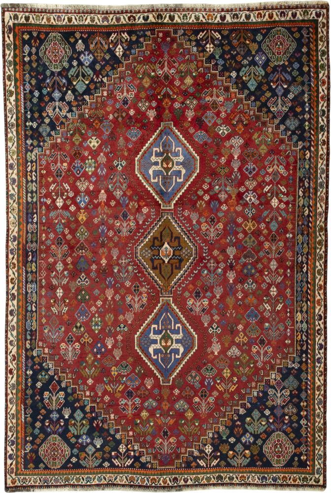 Persian Rug Shiraz 269x181 269x181, Persian Rug Knotted by hand