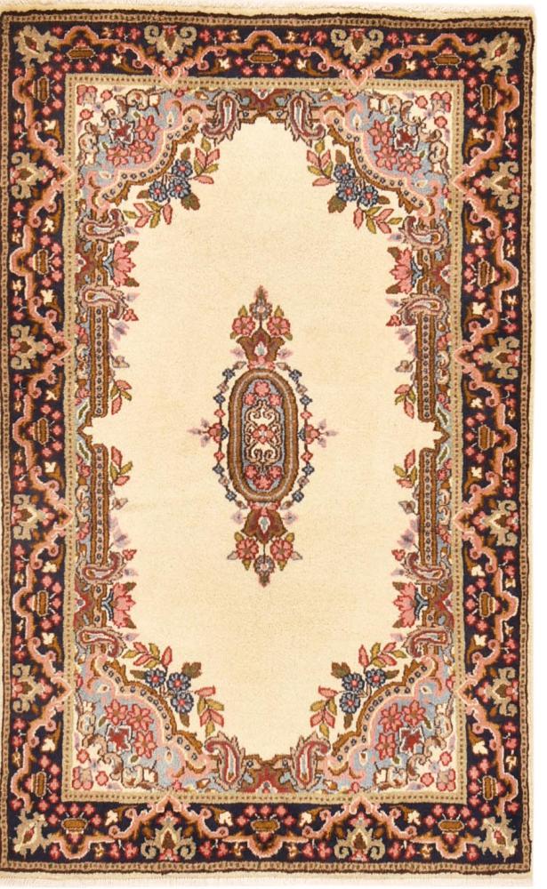 Persian Rug Kerman Rafsanjan 4'11"x3'0" 4'11"x3'0", Persian Rug Knotted by hand