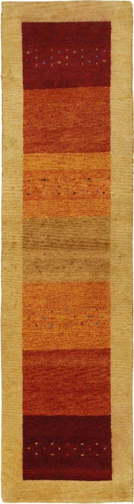 Indisk matta Gabbeh 295x78 295x78, Persisk matta Knuten för hand