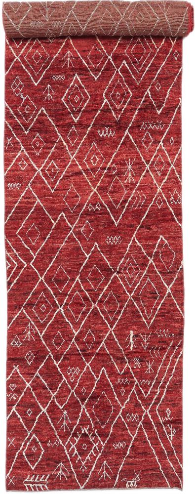 Tapis afghan Berber Design 670x157 670x157, Tapis persan Noué à la main