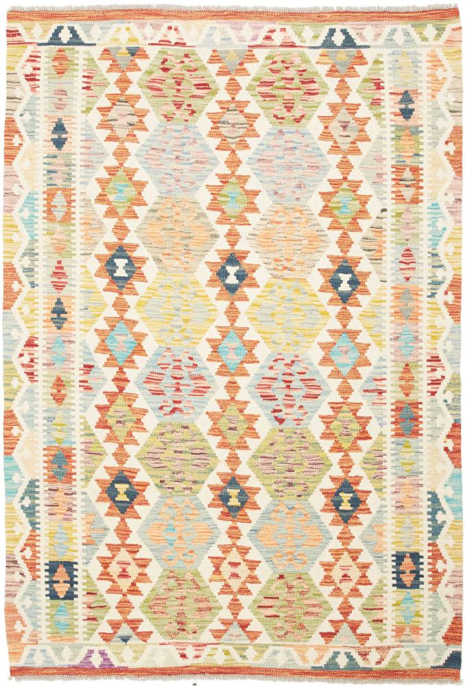 Tapis afghan Kilim  Afghan 189x127 189x127, Tapis persan Tissé à la main