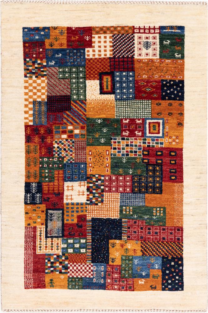 Perzisch tapijt Perzisch Gabbeh Loribaft Nowbaft 120x80 120x80, Perzisch tapijt Handgeknoopte