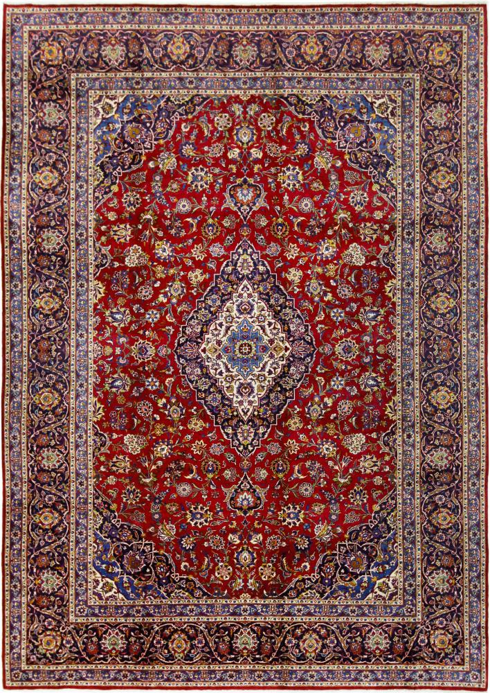 Tapete persa Keshan 389x281 389x281, Tapete persa Atado à mão