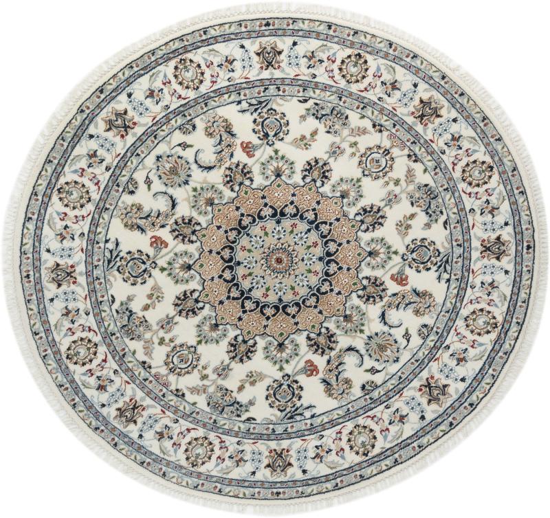 Indiaas tapijt Indo Nain 189x191 189x191, Perzisch tapijt Handgeknoopte