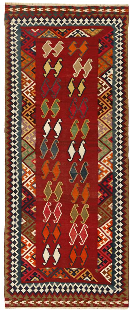 Persisk teppe Kelim Fars 336x143 336x143, Persisk teppe Handwoven 