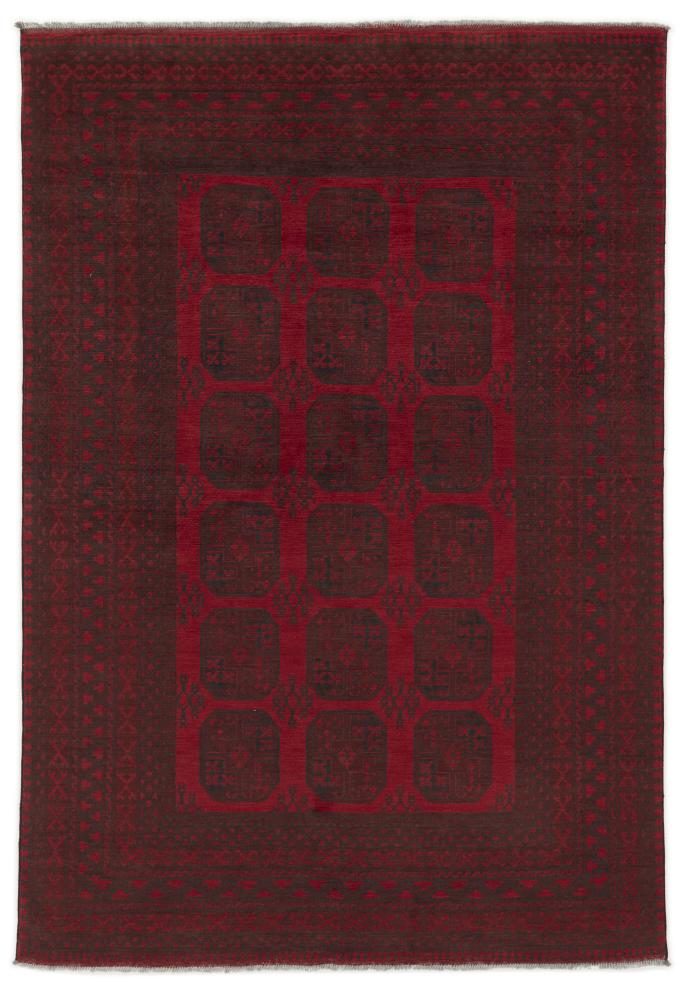 Afghánský koberec Afghan Akhche 283x193 283x193, Perský koberec Ručně vázaný
