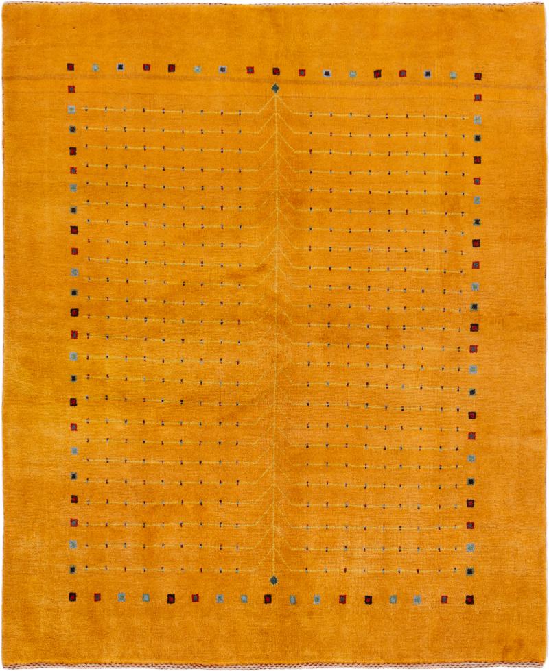 Persian Rug Persian Gabbeh Nomad 192x156 192x156, Persian Rug Knotted by hand