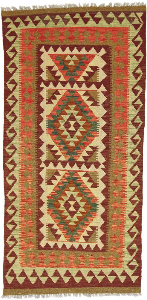Afghan rug Kilim Afghan 201x97 201x97, Persian Rug Woven by hand