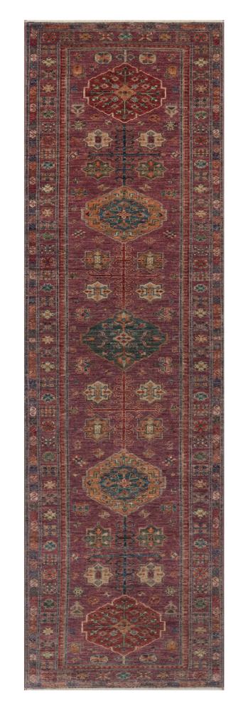 Covor pakistanez Kazak 288x83 288x83, Covor persan Înnodat manual