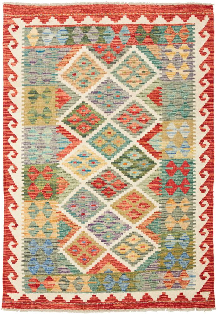 Tappeto Afgano Kilim  Afghan 143x100 143x100, Tappeto persiano Tessuto a mano