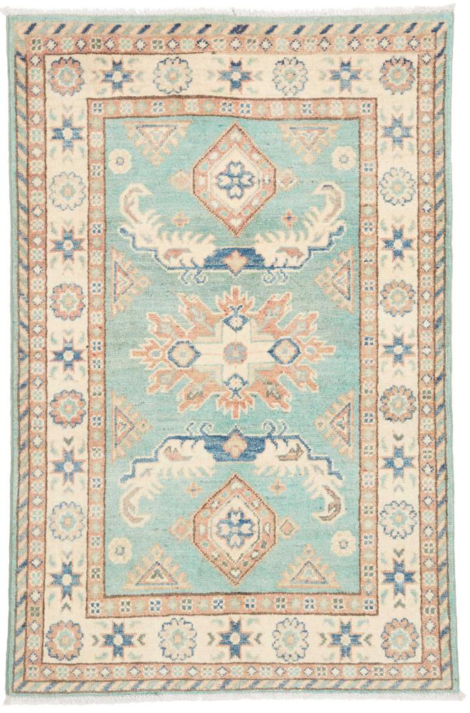 Pakistanischer Teppich Kazak 127x83 127x83, Perserteppich Handgeknüpft